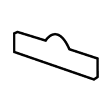 Mopar 55372894AA NAMEPLATE-TAILGATE