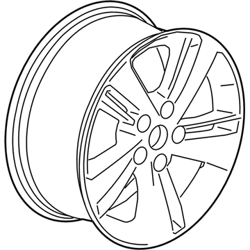 GM 13463429 Wheel, Alloy