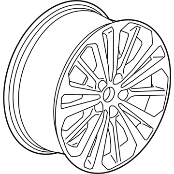 GM 39076883 Wheel, Alloy