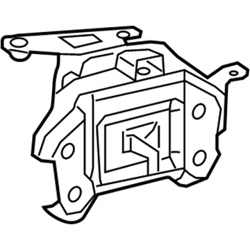 Lexus 12372-36080 INSULATOR, Engine Mounting