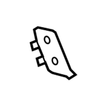 GM 25801337 Upper Panel Baffle