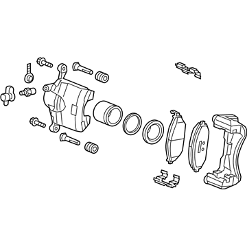 GM 95018663 Caliper Assembly