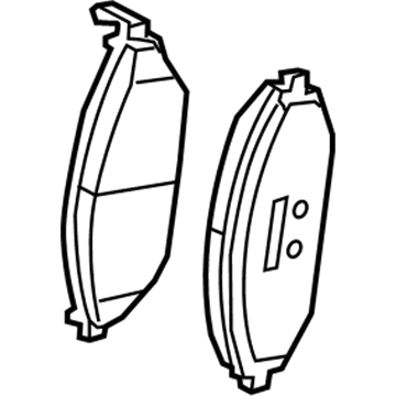 GM 95194917 Front Pads