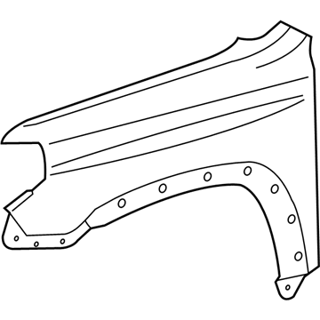 Toyota 53811-35430 Fender