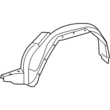 Toyota 53876-35150 Fender Liner