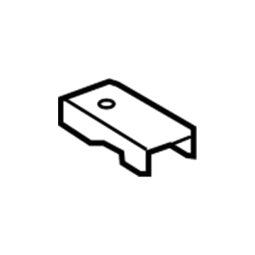 Lexus 57476-33010 Plate, Front Floor Crossmember, LH