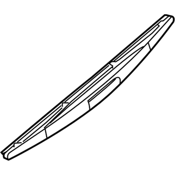 Nissan 28790-7S000 Back Window Wiper Blade Assembly