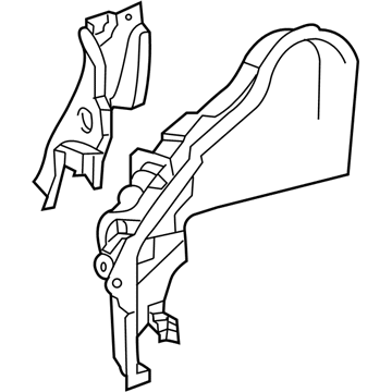 Toyota 61608-47040 Inner Wheelhouse