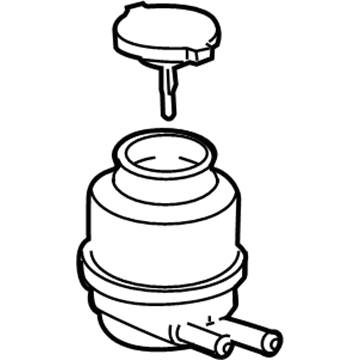 Lexus 44360-06030 Reservoir Assembly, Oil