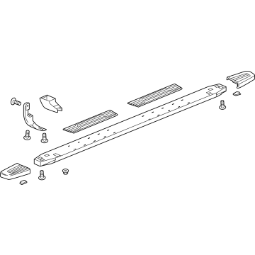 GM 84212738 Step Bar Assembly