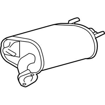 Lexus 17430-36200 Exhaust Tail Pipe Assembly