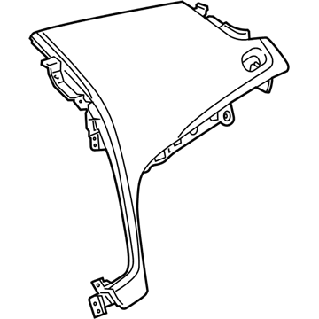GM 23435773 Upper Trim