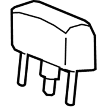 Nissan 86400-5AA0A Headrest Assy-Front Seat