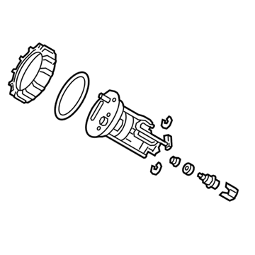 Acura 17048-T2A-A00 Filter Set, Fuel