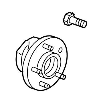 GM 13526554 Hub & Bearing