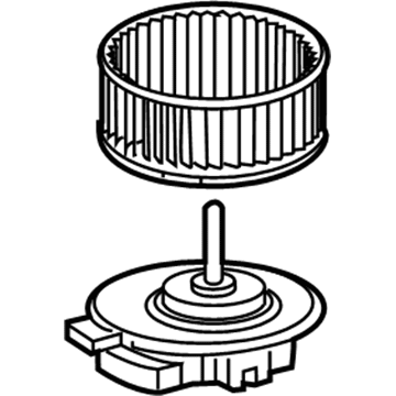 GM 84541461 Blower Motor