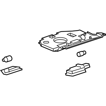 GM 9062776 Lower Trim Panel