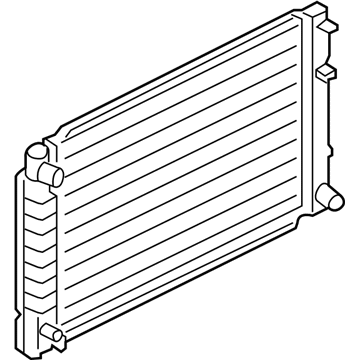 Ford H2MZ-8005-S Radiator