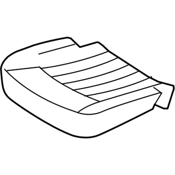 Kia 881603T620KBG Front Seat Cushion Driver Covering