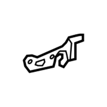Acura 83569-TL0-G01 Bracket B, Left Front Grip