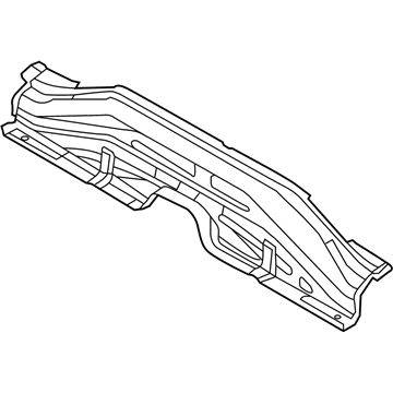 Nissan G4516-3ANMA Extension-Rear Floor, Front