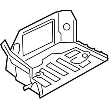 BMW 41-00-7-487-179 Luggage Compartment Floor, S