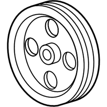 Mopar 53013688AC Pulley-Power Steering Pump