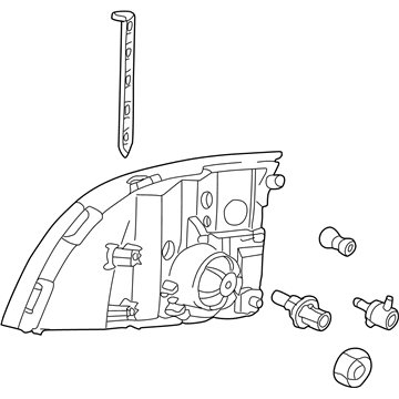 Ford 5L9Z-13008-AA Composite Assembly