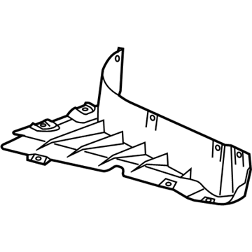 BMW 51-71-8-044-549 Covering Lower Left