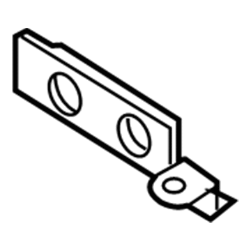 BMW 41-12-7-145-359 Bracket, Side Panel, Bottom Left