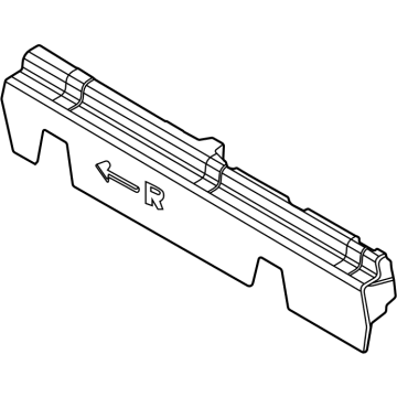 BMW 51-47-7-483-638 PAD, SIDE MEMBER, RIGHT