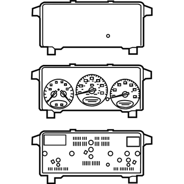 Mopar 5172349AB Cluster-Instrument Panel