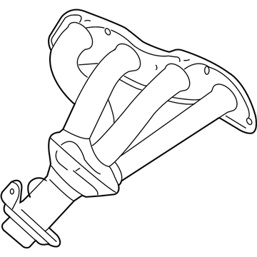 Honda 18100-RME-A00 Manifold, Exhuast