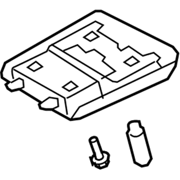 Toyota 63650-0C140-E0 Map Lamp Assembly