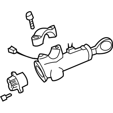 Nissan D8700-0W000 Lock Set-Steering