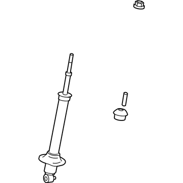 Lexus 48530-80451 ABSORBER Assembly, Shock