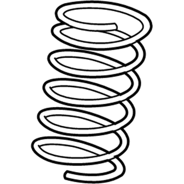 Lexus 48231-30A41 Spring, Coil, Rear