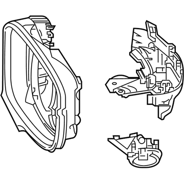 Honda 76205-THR-A31 Housing Set, R.