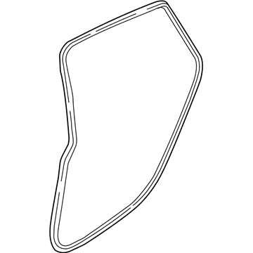 BMW 51-72-7-475-705 SEAL, DOOR, REAR LEFT