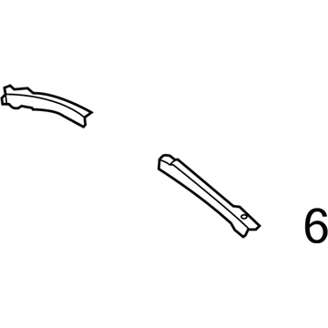 Hyundai 65818-1R000 Reinforcement Assembly-Floor Rear Lower Side, LH