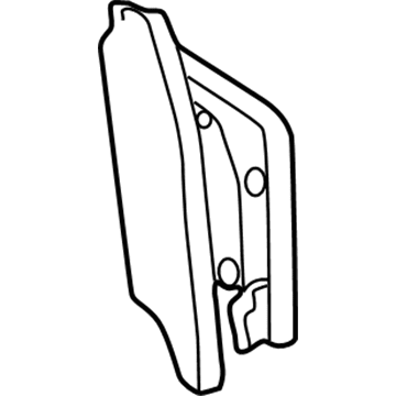 Honda 76220-S0X-A00ZA Garnish, R. Door Mirror *NH167L* (GRAPHITE BLACK)