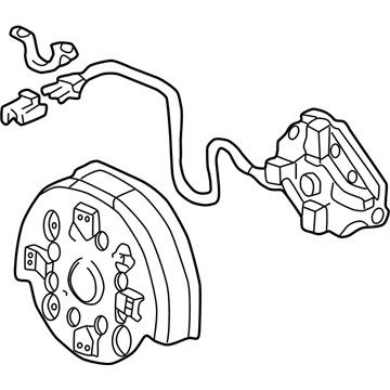 Honda 76215-S0X-A01 Actuator Sub-Assembly, Driver Side