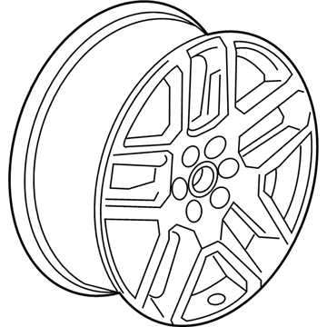 GM 84640406 Wheel, Alloy