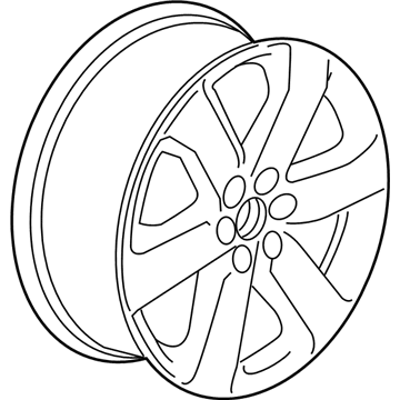 GM 84640409 Wheel, Alloy