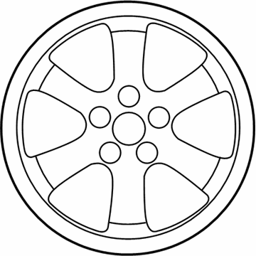 Toyota 42611-47390 Wheel, Alloy