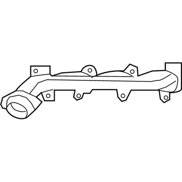 Mopar 53032898AF Exhaust Manifold