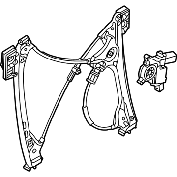 GM 84773624 Window Regulator