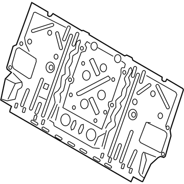 BMW 41-00-7-413-089 Partition Trunk