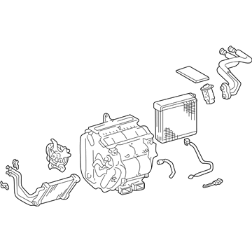 Toyota 87050-07101 AC & Heater Assembly