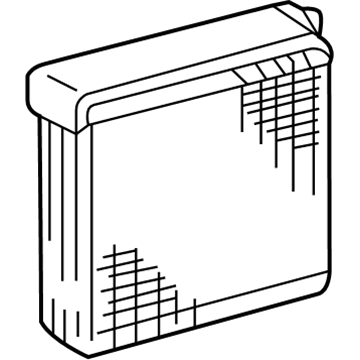 Toyota 88501-07020 Evaporator Core